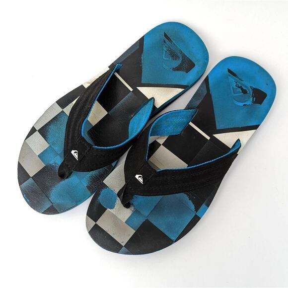 Molokai  Boys Layback Quiksilver Sandals - 6 - Picture 1 of 10